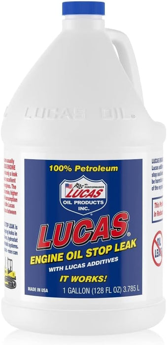 Lucas Oil 10279 Engine Oil Stop Leak - 1 Gallon (Pack of 4)
