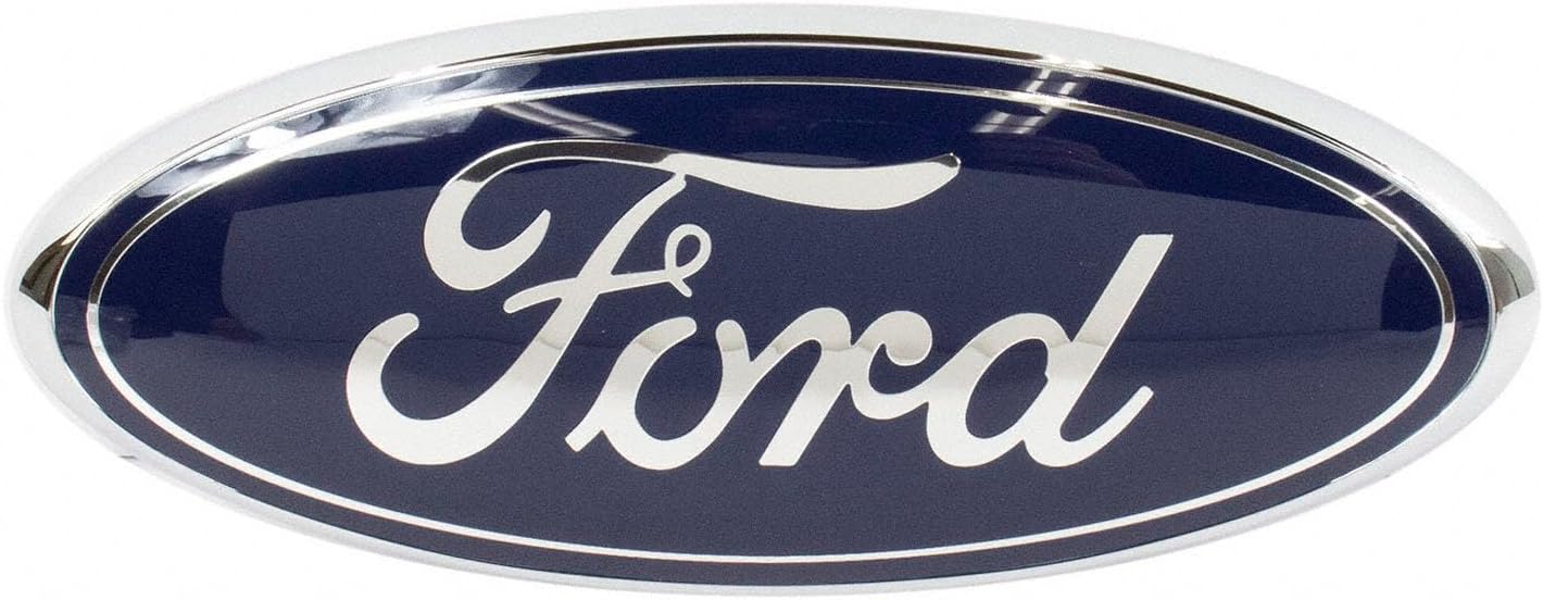 2005-2007 Super Duty Blue/Chrome 9" Front Grille Emblem 5C3Z-8213-AB