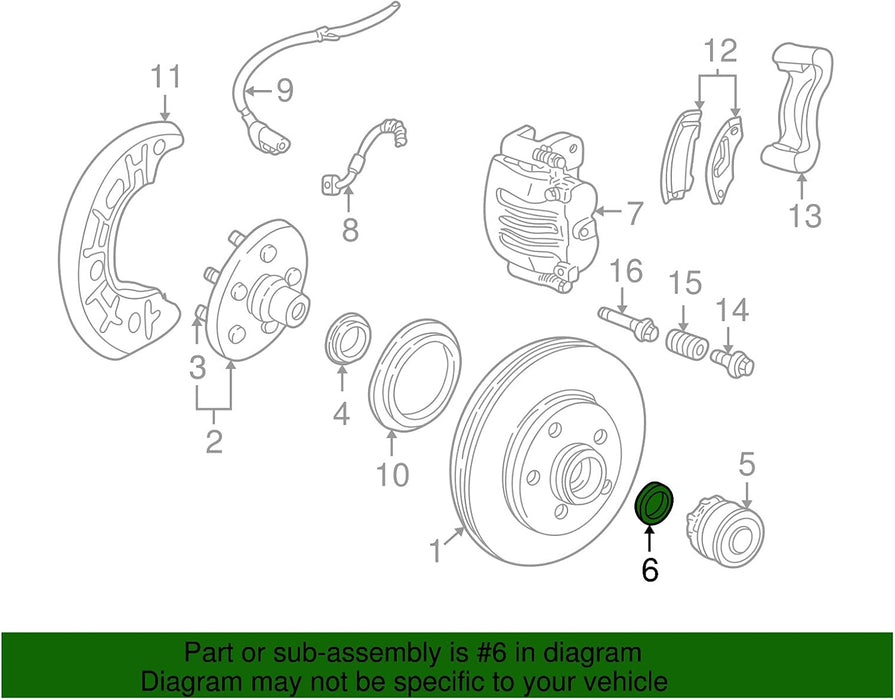 Ford F87Z-3B457-AA - RING - RETAINING