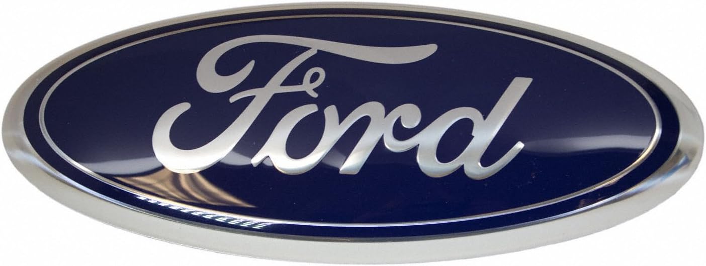 Ford 2007-2014 Edge Flex Taurus X OEM 9" Front Grille Blue Oval Emblem BT4Z-8213-B