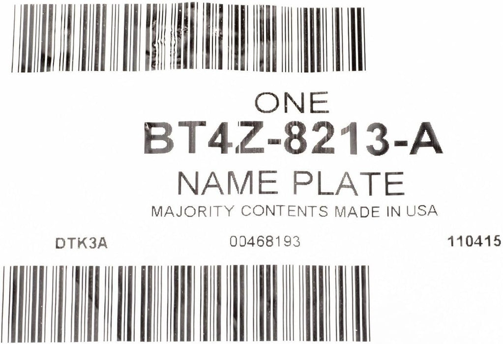 Ford 2007-2014 Edge Flex Taurus X OEM 9" Front Grille Blue Oval Emblem BT4Z-8213-B