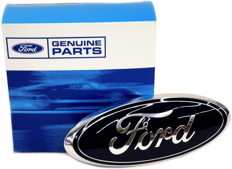 2005-2007 Super Duty Blue/Chrome 9" Front Grille Emblem 5C3Z-8213-AB