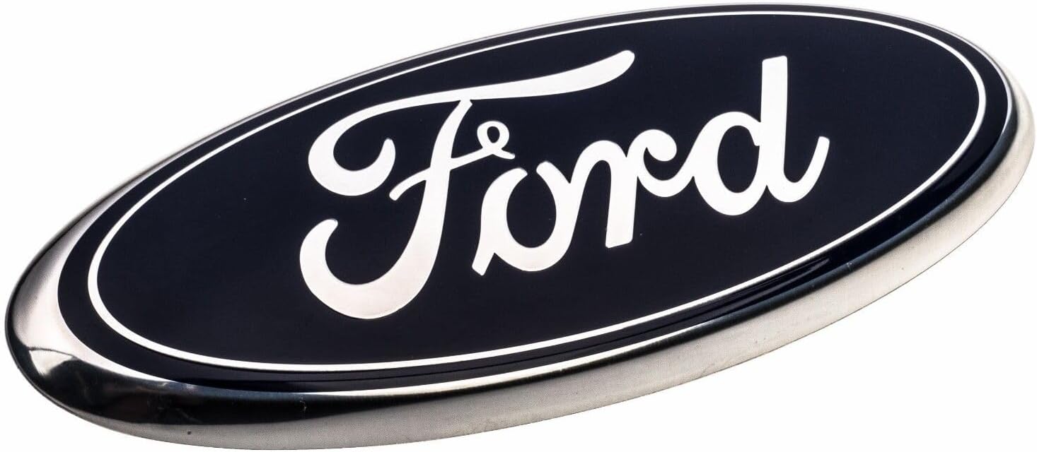 Ford 2007-2014 Edge Flex Taurus X OEM 9" Front Grille Blue Oval Emblem BT4Z-8213-B