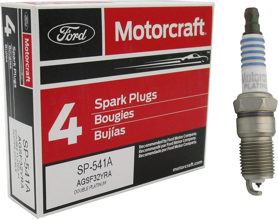 Set of 4 OEM SP541A Double Platinum Spark Plugs For Ford Mazda Mercury Lincoln